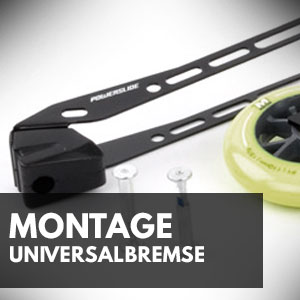 Montage Speedbremse Powerslide bei der-rollenshop.live